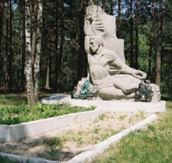 Братская могила в окрестностях г. Каменца